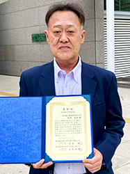 【表彰・実績】東急建設株式会社様より警備士が表彰されました